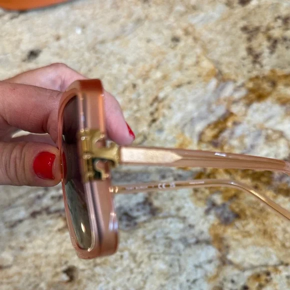 Tory Burch Bold Orange Sunglasses - Picture 2 of 10